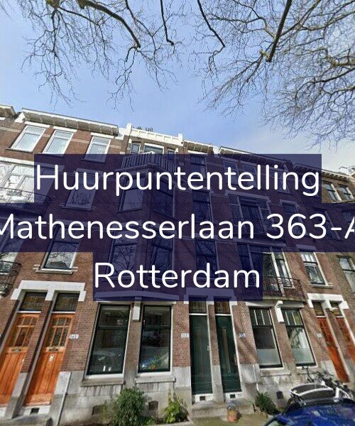 Foto gevel Huurpuntentelling voor Mathenesserlaan 363-A, Rotterdam
