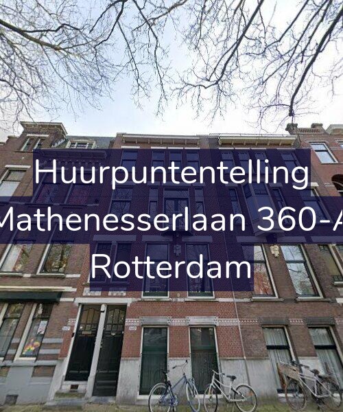 Foto gevel Huurpuntentelling voor Mathenesserlaan 360-A, Rotterdam
