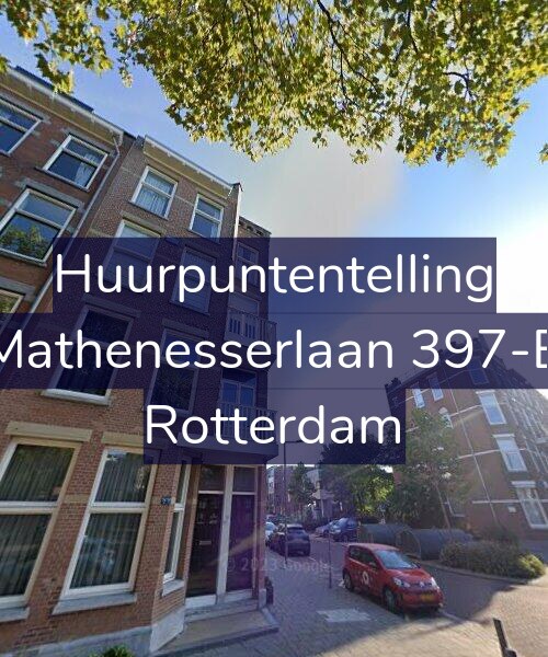 Foto gevel Huurpuntentelling voor Mathenesserlaan 397-B, Rotterdam