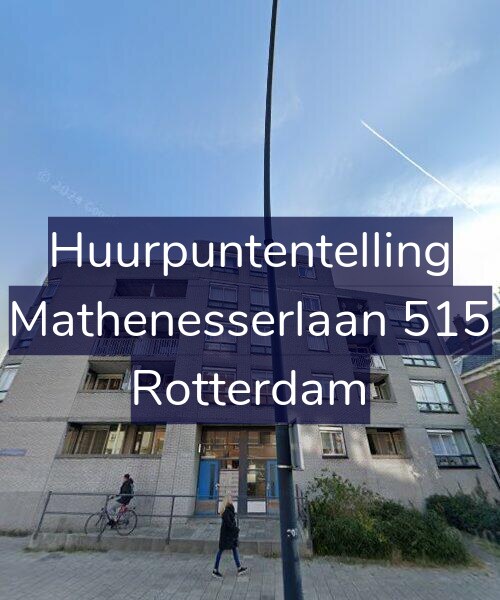 Foto gevel Huurpuntentelling voor Mathenesserlaan 515, Rotterdam