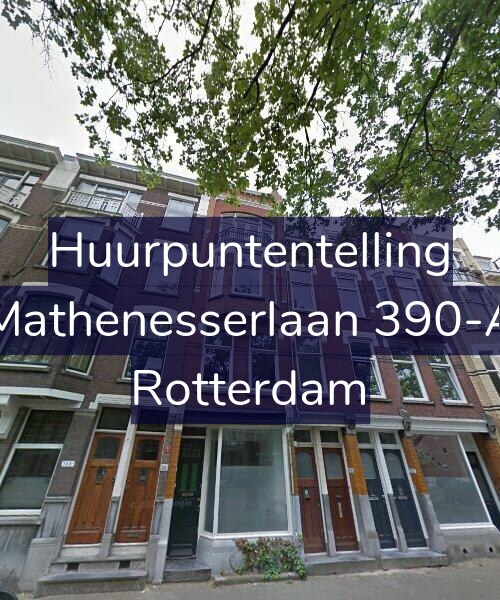 Foto gevel Huurpuntentelling voor Mathenesserlaan 390-A, Rotterdam