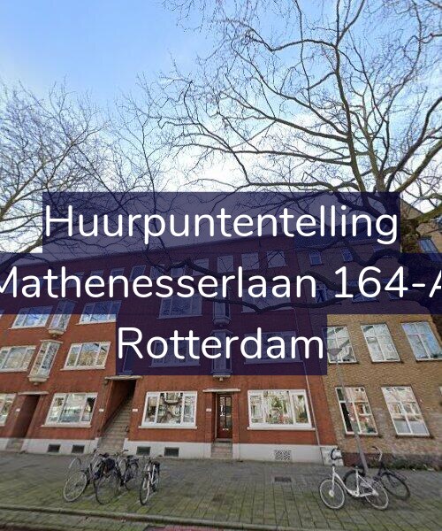 Foto gevel Huurpuntentelling voor Mathenesserlaan 164-A, Rotterdam