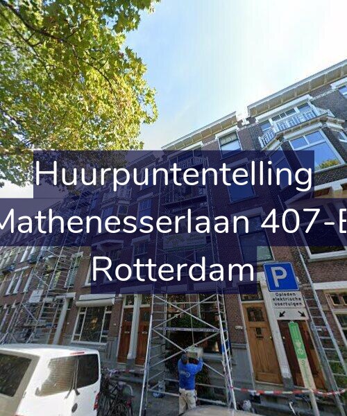 Foto gevel Huurpuntentelling voor Mathenesserlaan 407-B, Rotterdam
