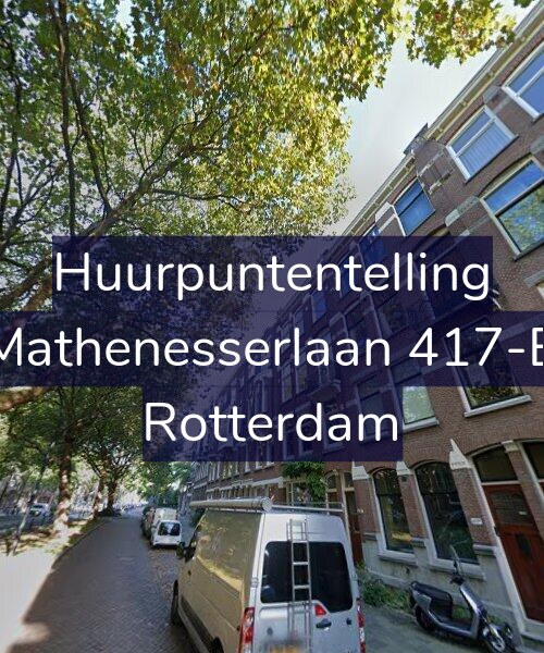 Foto gevel Huurpuntentelling voor Mathenesserlaan 417-B, Rotterdam