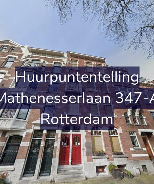 Foto gevel Huurpuntentelling voor Mathenesserlaan 347-A, Rotterdam