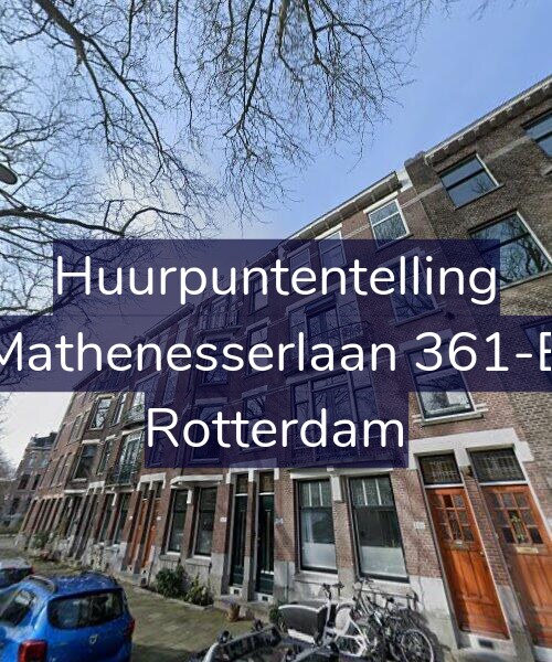 Foto gevel Huurpuntentelling voor Mathenesserlaan 361-B, Rotterdam