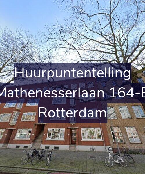 Foto gevel Huurpuntentelling voor Mathenesserlaan 164-B, Rotterdam