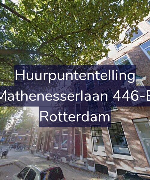Foto gevel Huurpuntentelling voor Mathenesserlaan 446-B, Rotterdam