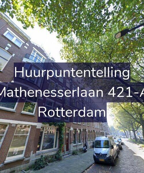 Foto gevel Huurpuntentelling voor Mathenesserlaan 421-A, Rotterdam