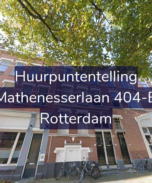 Foto gevel Huurpuntentelling voor Mathenesserlaan 404-B, Rotterdam