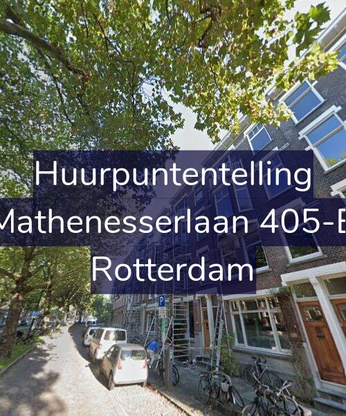 Foto gevel Huurpuntentelling voor Mathenesserlaan 405-B, Rotterdam