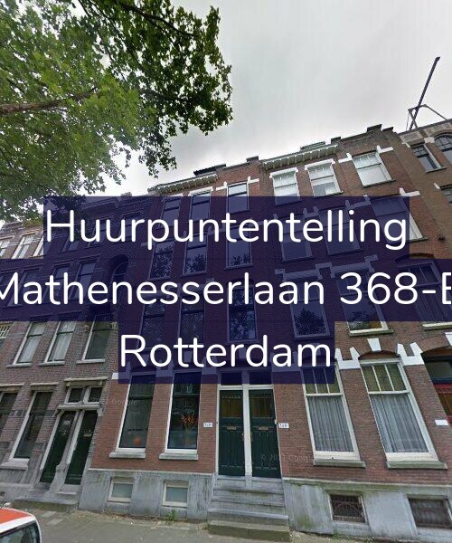 Foto gevel Huurpuntentelling voor Mathenesserlaan 368-B, Rotterdam