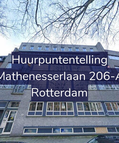 Foto gevel Huurpuntentelling voor Mathenesserlaan 206-A, Rotterdam