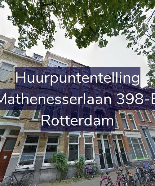Foto gevel Huurpuntentelling voor Mathenesserlaan 398-B, Rotterdam