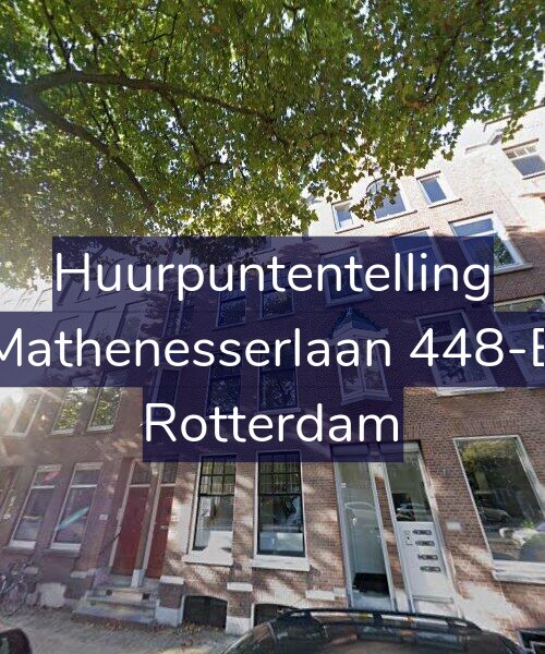 Foto gevel Huurpuntentelling voor Mathenesserlaan 448-B, Rotterdam