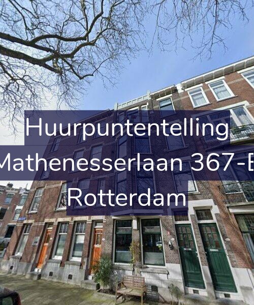 Foto gevel Huurpuntentelling voor Mathenesserlaan 367-B, Rotterdam