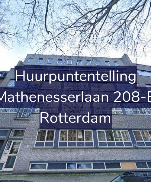 Foto gevel Huurpuntentelling voor Mathenesserlaan 208-B, Rotterdam