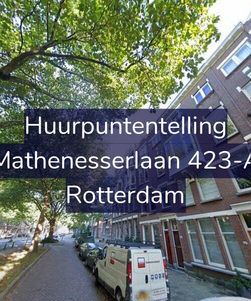 Foto gevel Huurpuntentelling voor Mathenesserlaan 423-A, Rotterdam