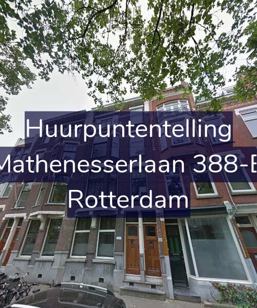 Foto gevel Huurpuntentelling voor Mathenesserlaan 388-B, Rotterdam
