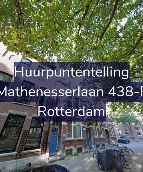 Foto gevel Huurpuntentelling voor Mathenesserlaan 438-F, Rotterdam