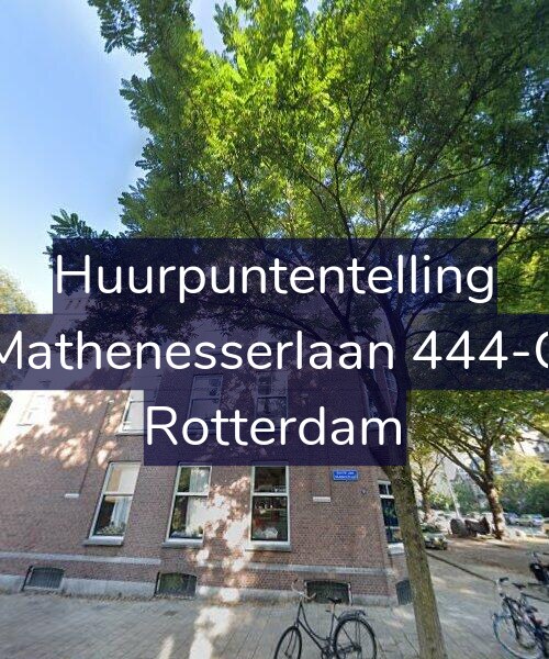 Foto gevel Huurpuntentelling voor Mathenesserlaan 444-C, Rotterdam