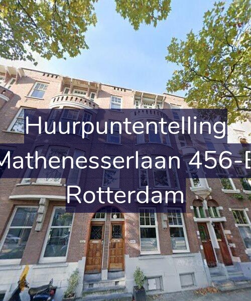 Foto gevel Huurpuntentelling voor Mathenesserlaan 456-B, Rotterdam