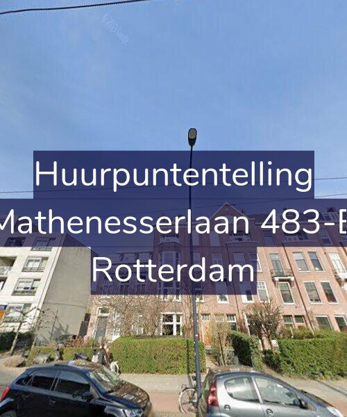 Foto gevel Huurpuntentelling voor Mathenesserlaan 483-B, Rotterdam