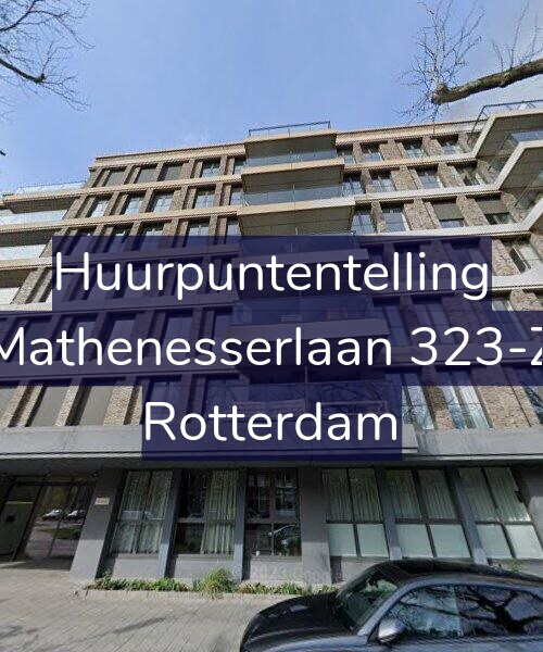 Foto gevel Huurpuntentelling voor Mathenesserlaan 323-Z, Rotterdam