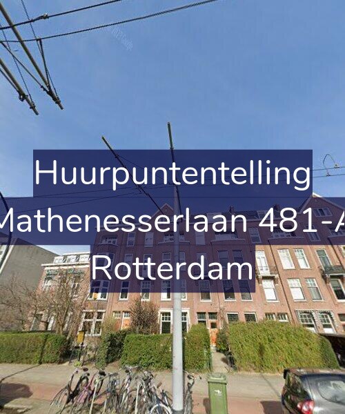 Foto gevel Huurpuntentelling voor Mathenesserlaan 481-A, Rotterdam