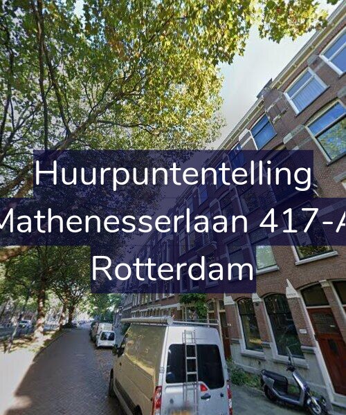 Foto gevel Huurpuntentelling voor Mathenesserlaan 417-A, Rotterdam