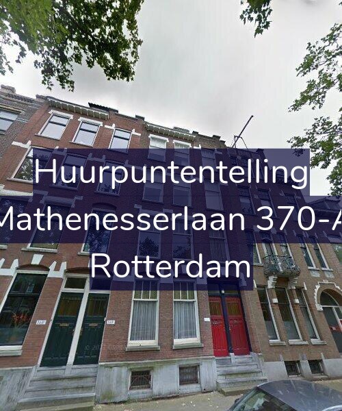 Foto gevel Huurpuntentelling voor Mathenesserlaan 370-A, Rotterdam