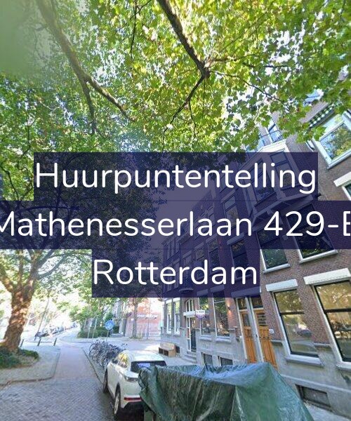 Foto gevel Huurpuntentelling voor Mathenesserlaan 429-B, Rotterdam