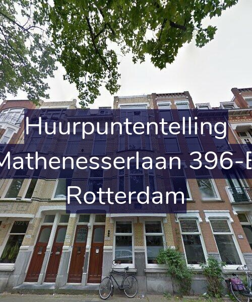 Foto gevel Huurpuntentelling voor Mathenesserlaan 396-B, Rotterdam