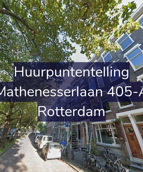 Foto gevel Huurpuntentelling voor Mathenesserlaan 405-A, Rotterdam