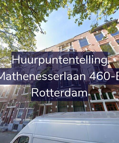 Foto gevel Huurpuntentelling voor Mathenesserlaan 460-B, Rotterdam