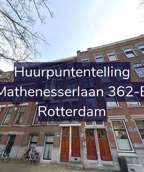 Foto gevel Huurpuntentelling voor Mathenesserlaan 362-B, Rotterdam