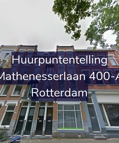 Foto gevel Huurpuntentelling voor Mathenesserlaan 400-A, Rotterdam