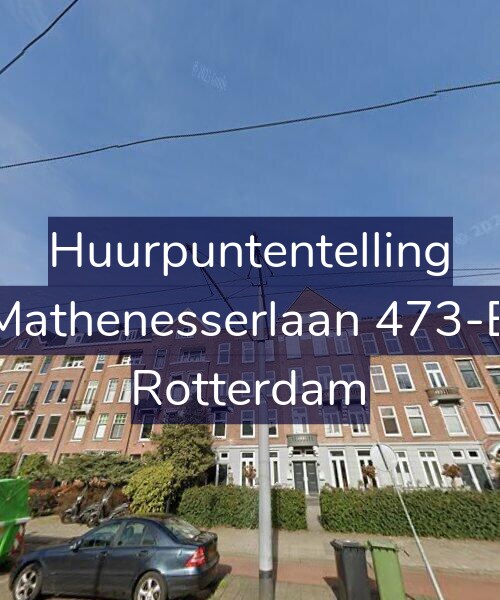 Foto gevel Huurpuntentelling voor Mathenesserlaan 473-B, Rotterdam