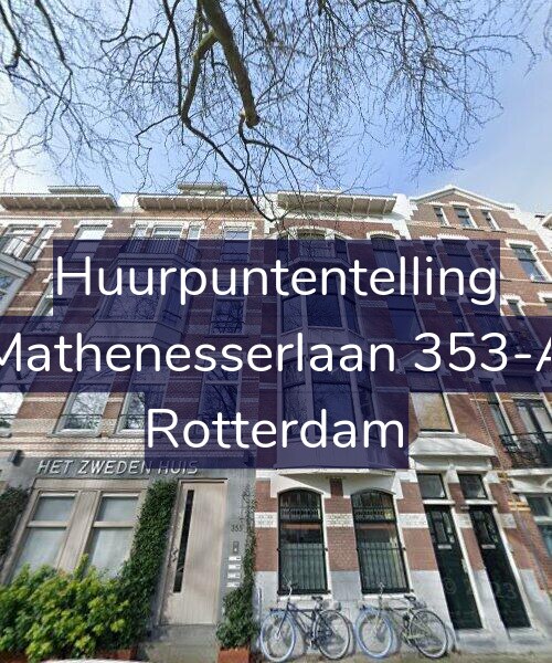 Foto gevel Huurpuntentelling voor Mathenesserlaan 353-A, Rotterdam
