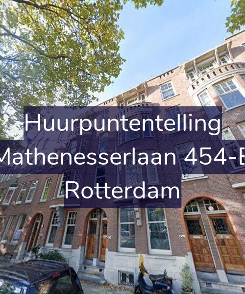 Foto gevel Huurpuntentelling voor Mathenesserlaan 454-B, Rotterdam