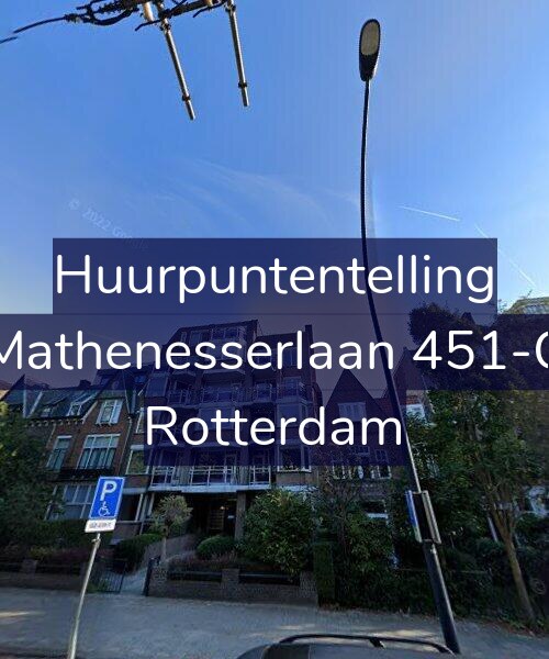 Foto gevel Huurpuntentelling voor Mathenesserlaan 451-C, Rotterdam