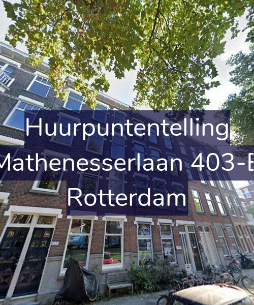 Foto gevel Huurpuntentelling voor Mathenesserlaan 403-B, Rotterdam