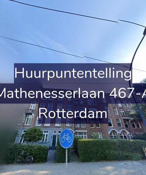 Foto gevel Huurpuntentelling voor Mathenesserlaan 467-A, Rotterdam