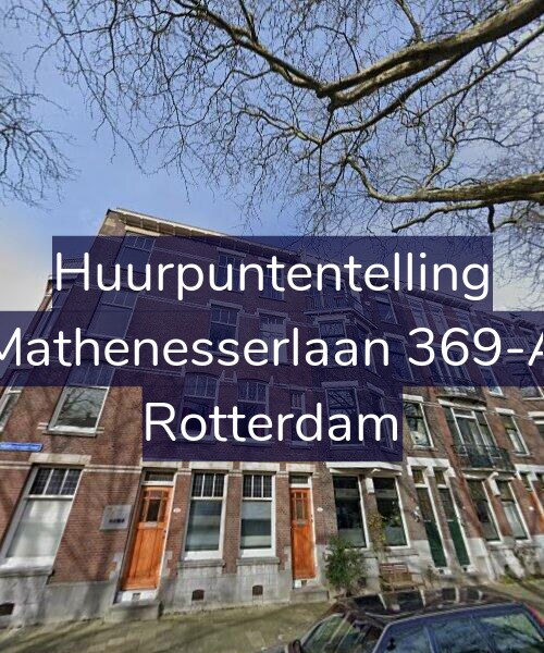 Foto gevel Huurpuntentelling voor Mathenesserlaan 369-A, Rotterdam