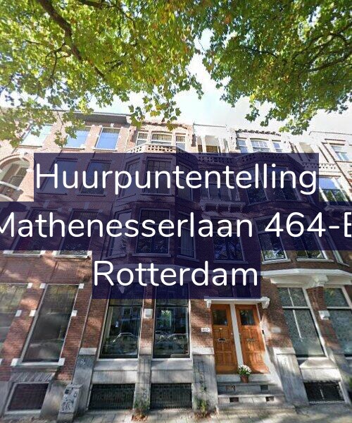 Foto gevel Huurpuntentelling voor Mathenesserlaan 464-B, Rotterdam