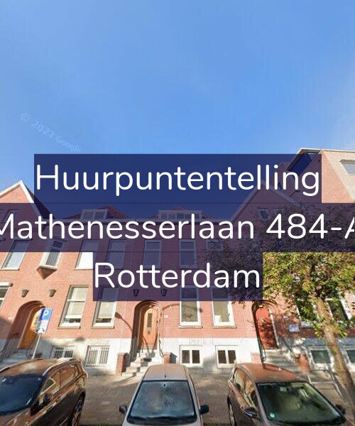 Foto gevel Huurpuntentelling voor Mathenesserlaan 484-A, Rotterdam