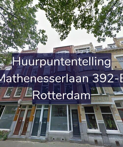 Foto gevel Huurpuntentelling voor Mathenesserlaan 392-B, Rotterdam