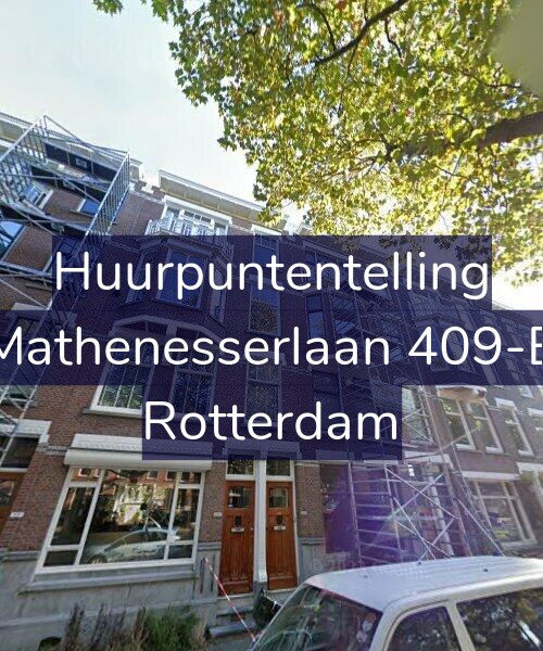 Foto gevel Huurpuntentelling voor Mathenesserlaan 409-B, Rotterdam