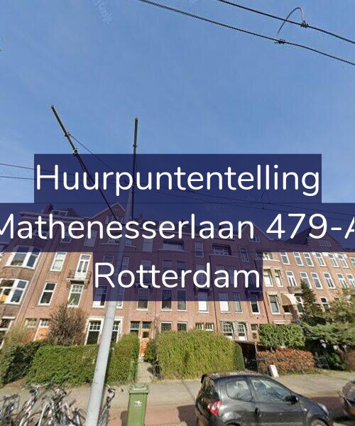 Foto gevel Huurpuntentelling voor Mathenesserlaan 479-A, Rotterdam