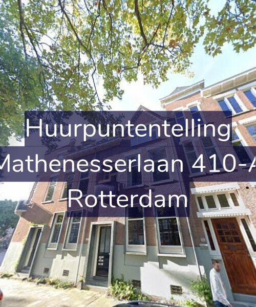 Foto gevel Huurpuntentelling voor Mathenesserlaan 410-A, Rotterdam